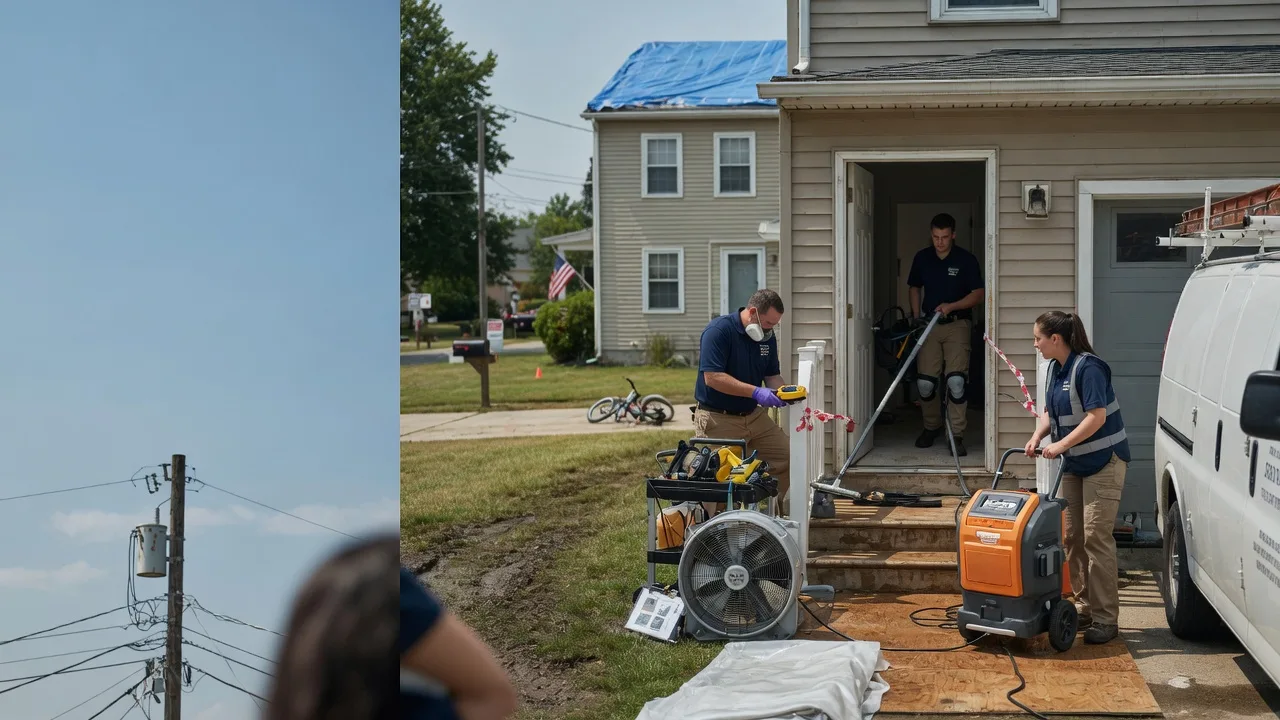 Water Damage Repair in Peru, IL near me
